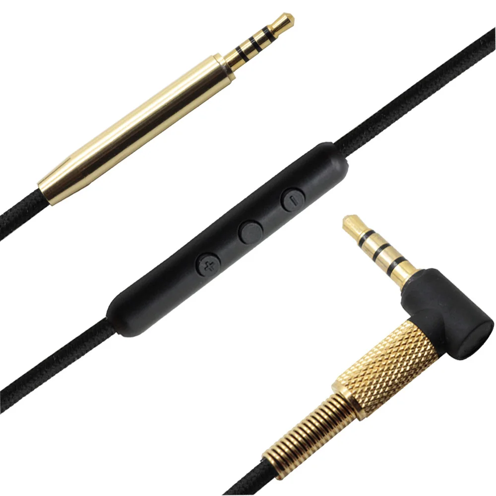 Обновленный кабель для Bose QC25 SoundTrue QC25 сменный шнур для наушников с микрофоном пульт дистанционного управления громкостью для iPhone Android