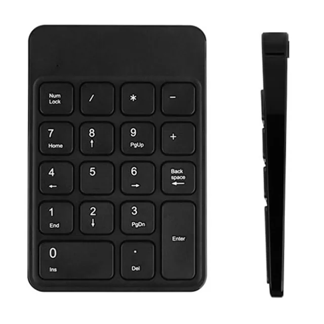 2.4G Wireless Receiver Included Portable Rechargable Mini 18 Keys Pad Numeric Keypad Keyboard For Desktop PC Convenient Cool 2.4G Wireless Receiver Included Portable Rechargable Mini 18 Keys Pad Numeric Keypad Keyboard For Desktop PC Convenient Cool