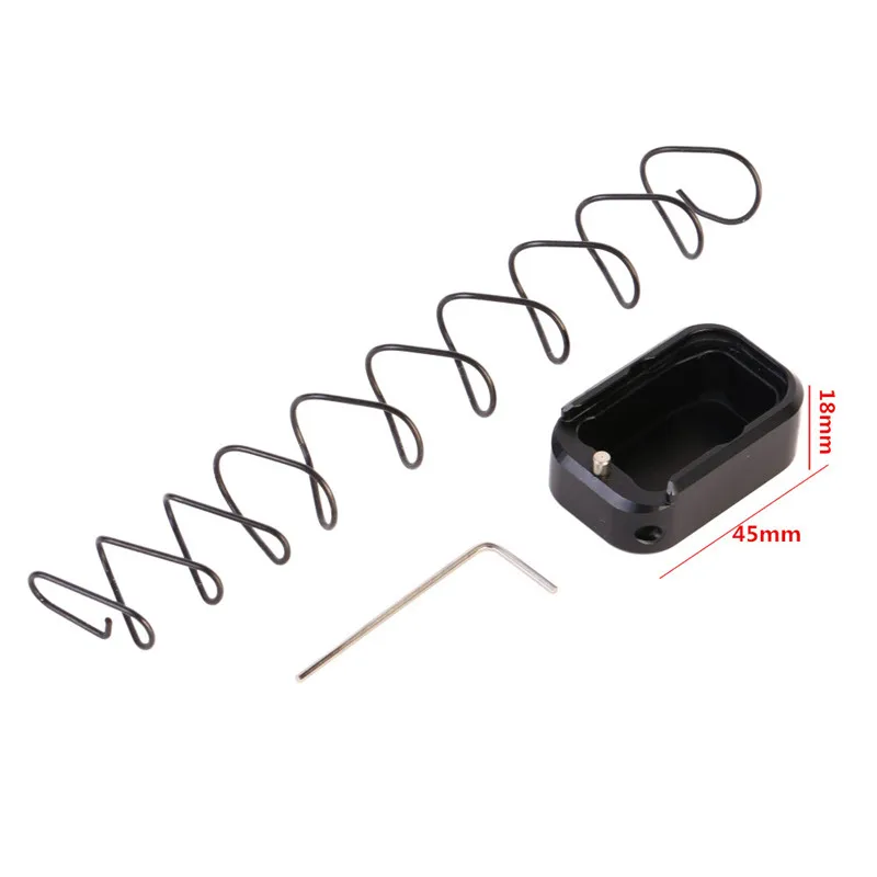 Base Pad Kit Small Spanner With Spring Hunting Tool Accessory For Standard Sized Glocks 9/40+3/4