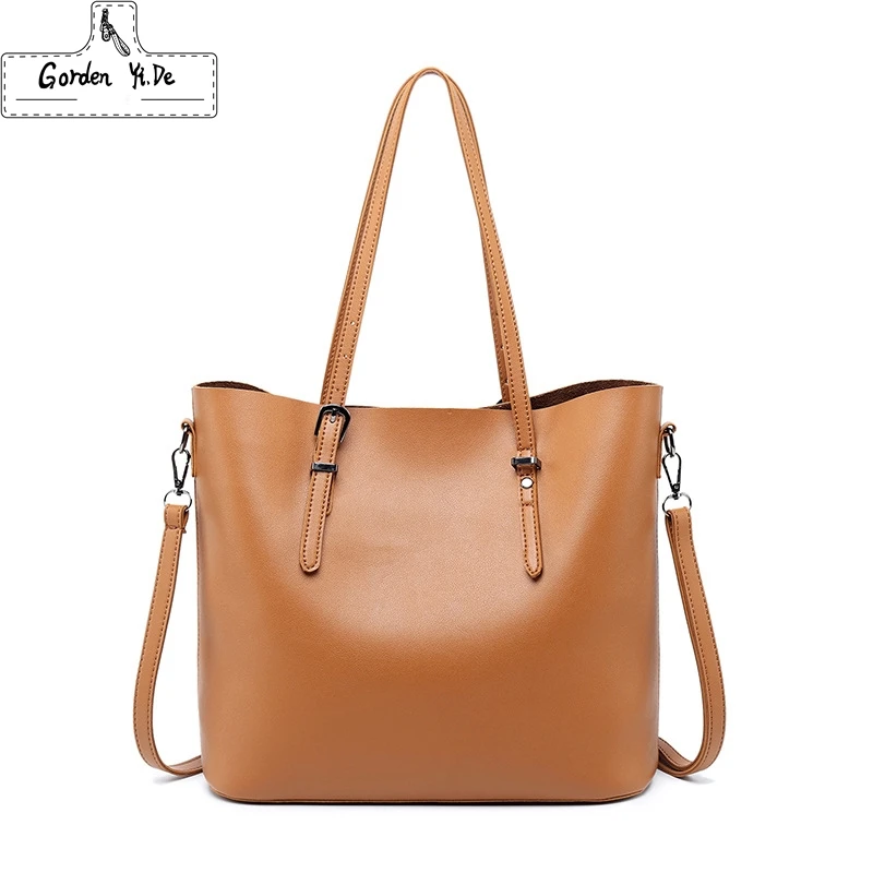 

Large Capacity Women Vintage Handbag Ladies Zipper Top-Handle Leather Totes Shoulder Bag Female Casual Shopping Sac Travel Bag
