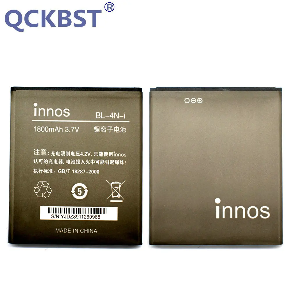 QCKBST Новый 1800 мАч высокое качество BL 4N i батарея для innos DNS S4503Q S4503 сотовый телефон
