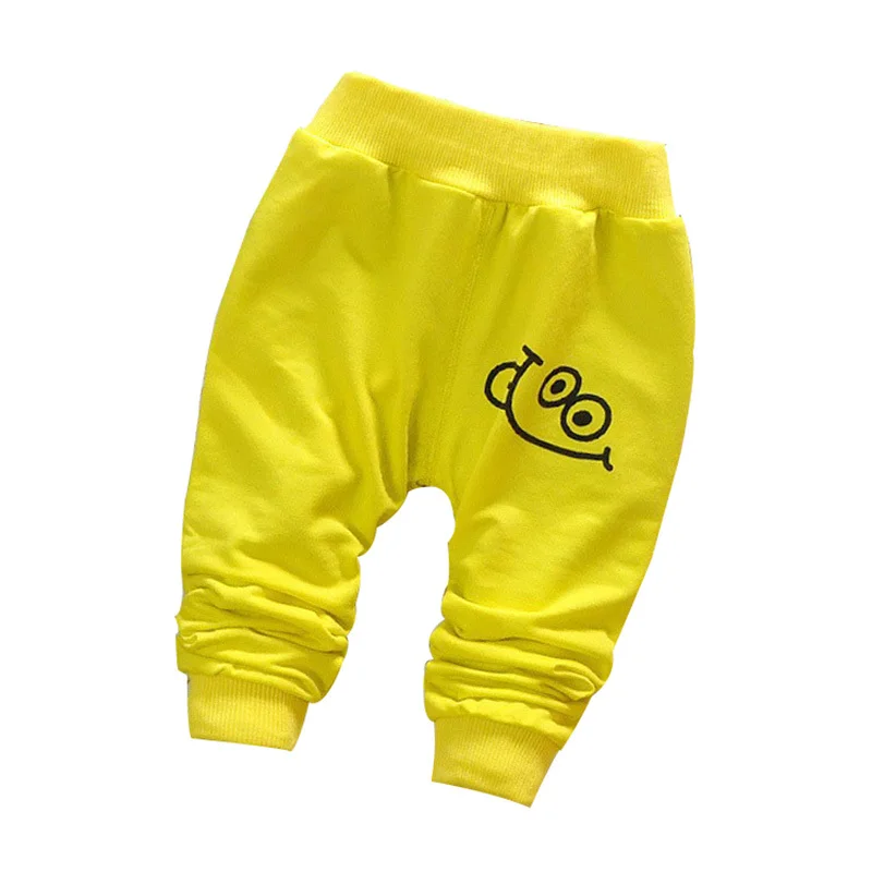 Г. Новые Осенние Хлопковые Штаны для малышей милые штаны для маленьких мальчиков и девочек, спортивные штаны-шаровары детские штаны на возраст от 0 до 2 лет