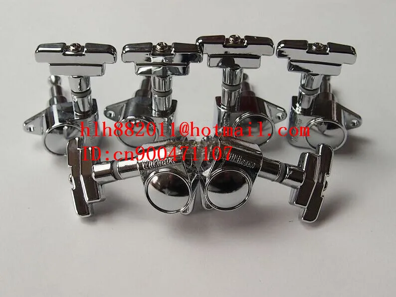 

new electric guitar and acoustic guitar tuning peg in chrome guitar button for both side of guitar WJ-309 N23