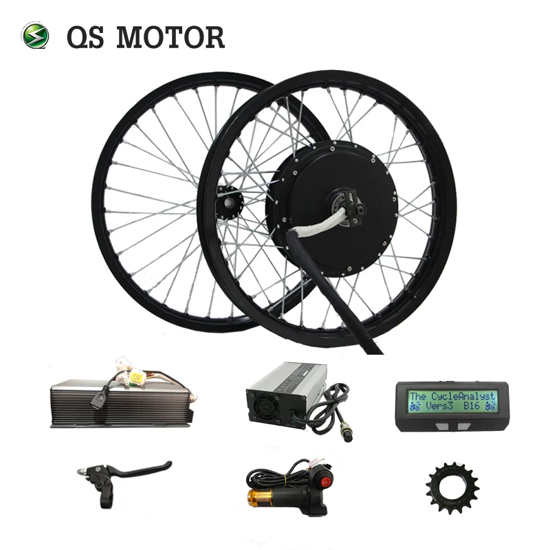Горячая Распродажа QS мотор 100kph 3000W 205 50H V3 электродвигатель для электровелосипеда
