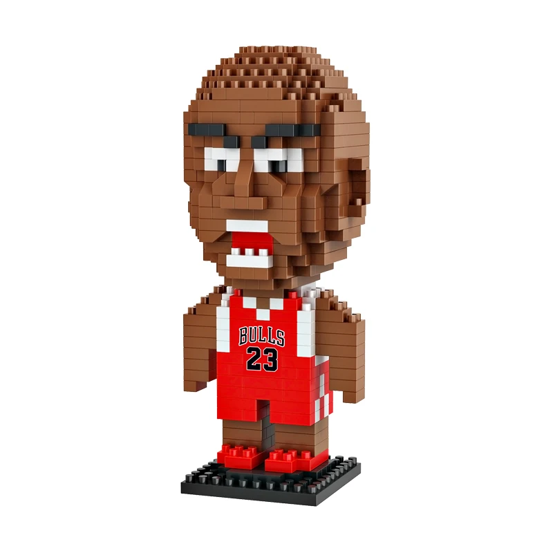 LEGOings Basketball Player Building Micro model kits Nano Diamond Bricks Toys DIY Educational Model Harden Curry Kobe James LEGOings Basketball Player Building Micro model kits Nano Diamond Bricks Toys DIY Educational Model Harden Curry Kobe James