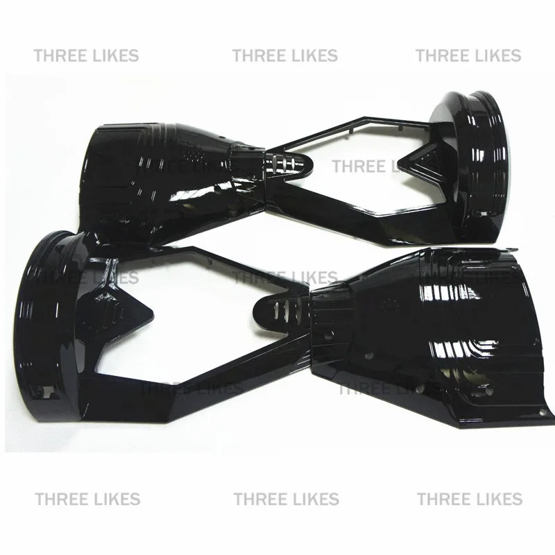 Черный " Bluetooth ХОВЕРБОРДА Пластик обложка чехол Аксессуары для 2 колеса балансируя Электрический скутер Запчасти для авто - Цвет: BLACK