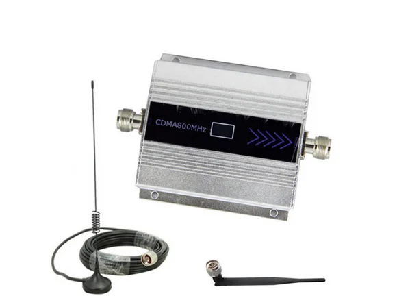 

3G 850Mhz repeater booster,CDMA 800 Mobile Phone Signal Repeater Booster Amplifier Receivers with Antenna Full set Free shipping