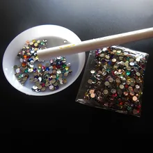 Набор страз для маникюра dotting карандаш точечная ручка-аппликатор палитра блюдо Dappen Dish1000 шт 3 мм Стразы Декорация ногтей рождественские подарки