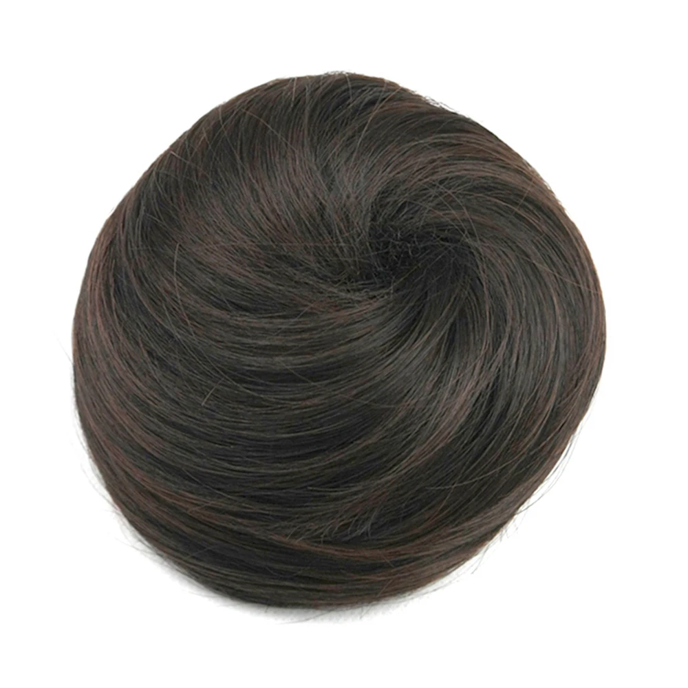 Soowee 8 цветов Синтетические волосы коричневый, черный пончик волосы Chignon резинкой для волос Бун ролик Головные уборы Женские аксессуары для