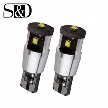 2шт чистый белый w5w T10 Светодиодные лампы 15 Вт Canbus-501 194 168 высокой мощности Автомобильный Клин лампа, автомобильное освещение источник DRL внутренний свет DC 12 В