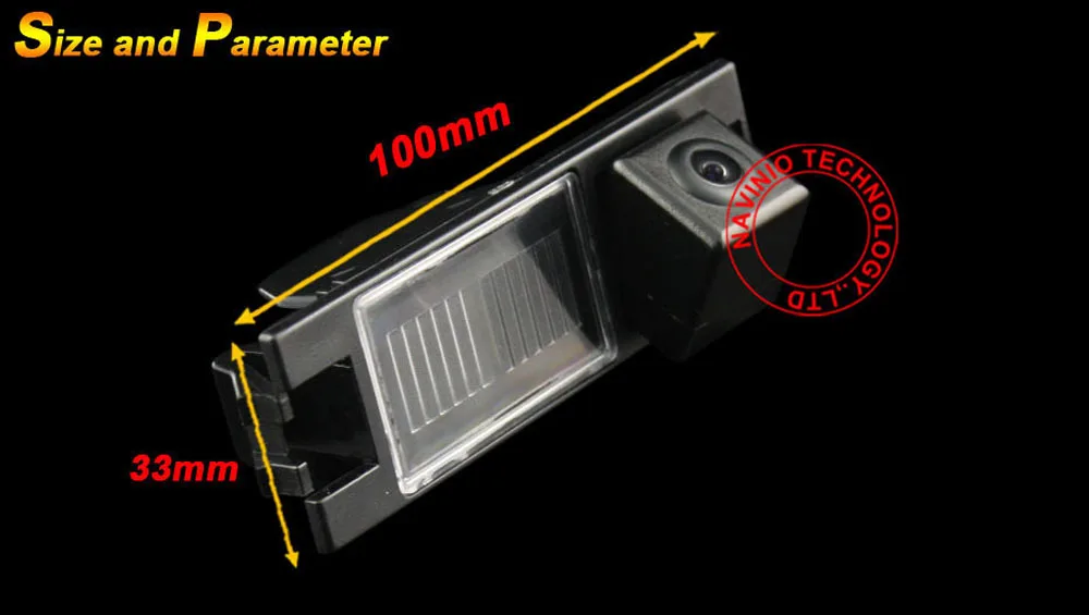 Для hyundai IX35 из 2010 заднего вида автомобиля Парковка резервирование камеры реверсивная Автомобильная камера NTSC Водонепроницаемый