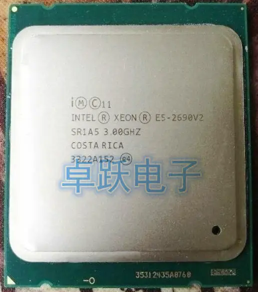 Intel E5-2690 v2 процессор SR1A5 3,0 ГГц 10-ядерный 25 Мб разъем LGA 2011 ЦП Xeon E5-2690V2