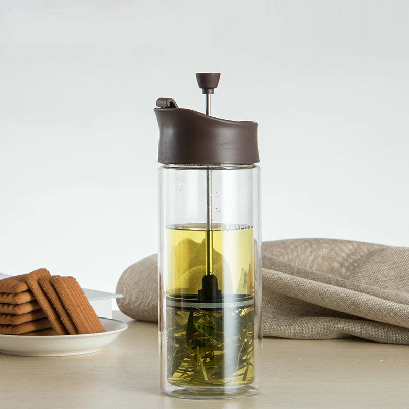 Лучший Дания Bodum кофейник с французским прессом чайник двойными стенками из