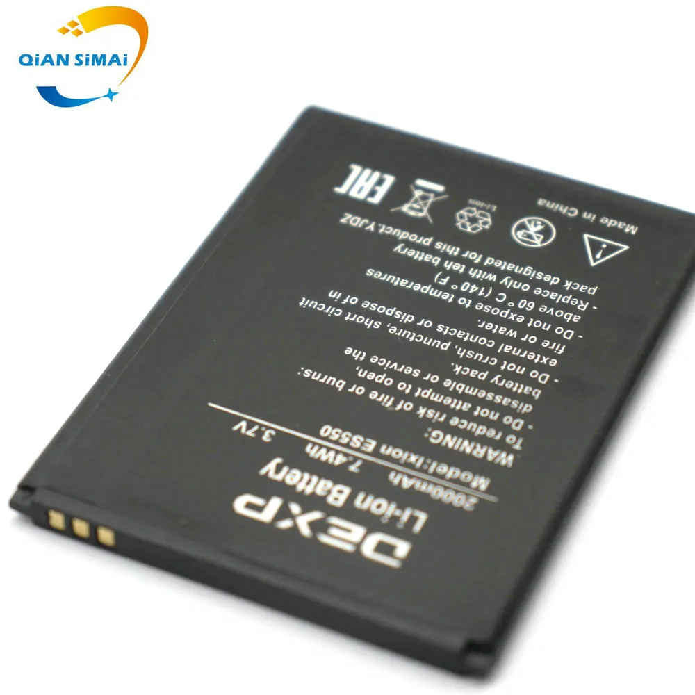 1 шт. новый 100% высококачественный аккумулятор Ixion ES550 для DEXP мобильный