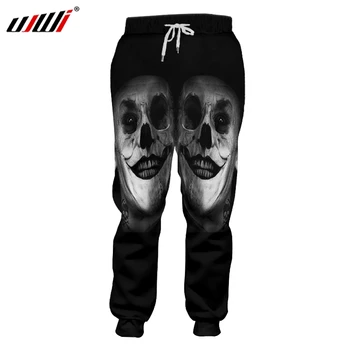 

UJWIMask Man New 3D Printed Hip Hop Clown Skulls Plus Size 5XL Clothes Men's Autumn Street Wear Loose Sweatpants