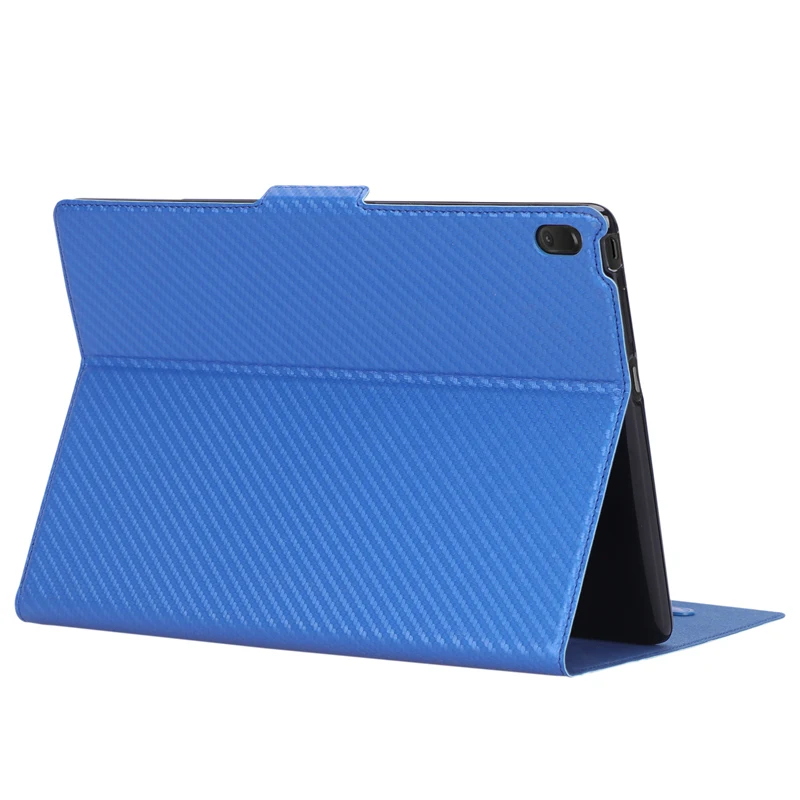 Для lenovo Tab E10 чехол из углеродного волокна Модный чехол TB-X104 X104F чехол TabE10 10," Бизнес стенд держатель протектор