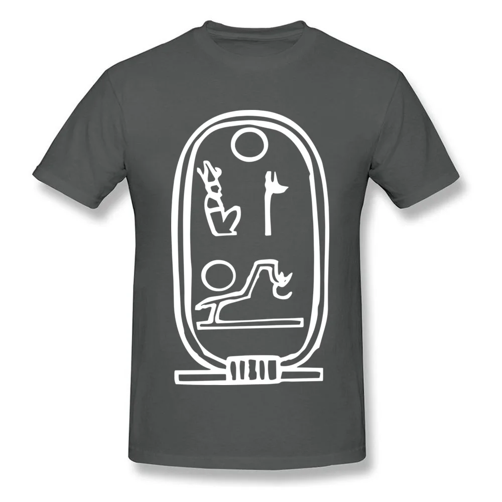 Fashionable T Shirts Newest Round Neck Egyptian Hieroglyph Ancient Pure Cotton Men T Shirt Design Short Sleeve Sweatshirts Egyptian Hieroglyph Ancient carbon