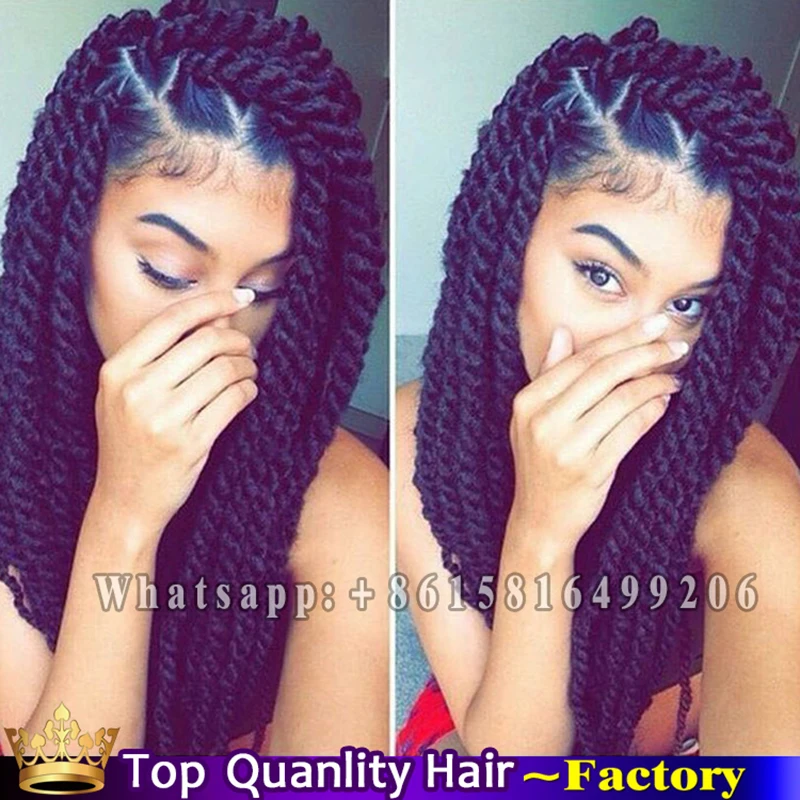 5pack 24 Afro Twist Braids Synthetic Afro Kinky 2x Havana Mambo