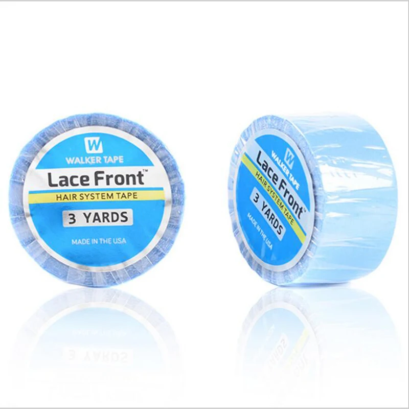 

10Rolls 2.54cm 3 Yards Lace Front Hair Tape Double-sided Adhesive Water-proof Super Tapes For Hair Extension Lace Wig Toupee