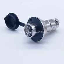 С крышкой авиации розетка ламината круговой разъем M19 GX20 2 3 4 5 6 7 8 10 12 шпилек