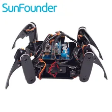 SunFounder Wireless Telecontrol Crawling Quadruped Robot Kit for Arduino Nano Electronic Diy Kit