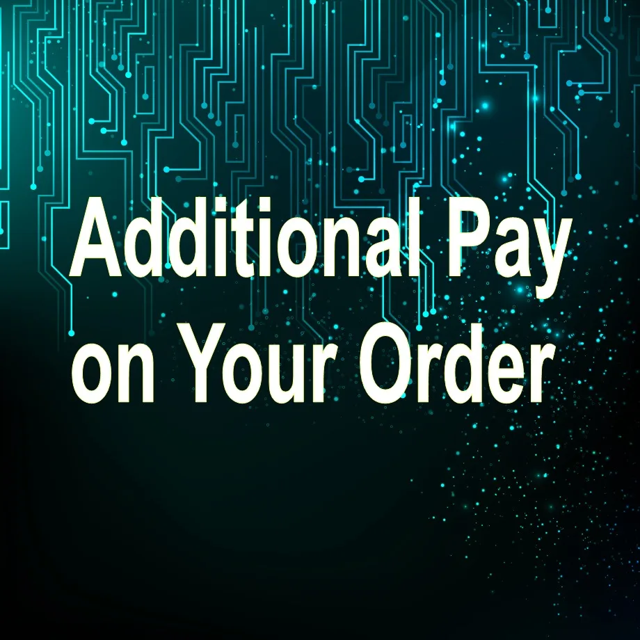 

CSJA Additional Pay on Your Order / Extra Fee / Price Difference for Jewelry Order / Freight ( Contact us to Amend Price ) S000