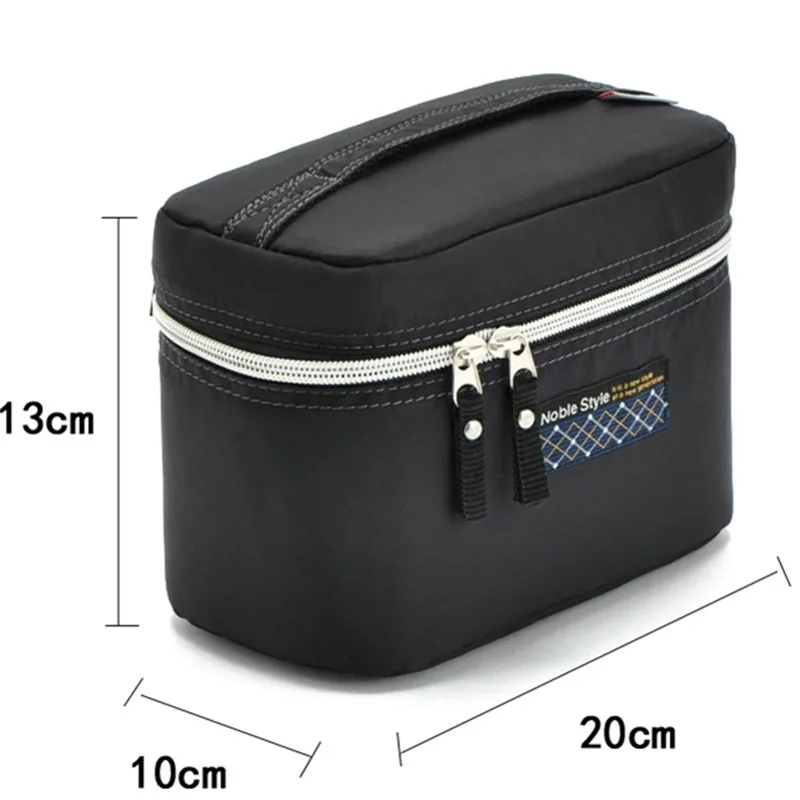 LHLYSGS العلامة التجارية المرأة السفر التجميل حقيبة أدوات الزينة صندوق تخزين الجمال حقيبة أدوات حقيبة الجمال المنظم المهنية حقيبة مستحضرات تجم...