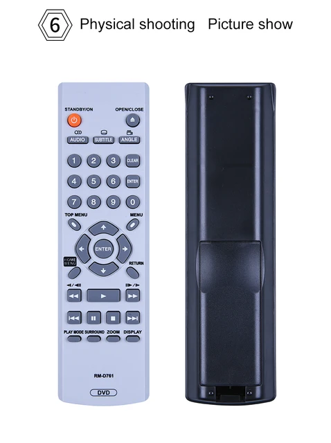 フェルト】【中古】TAF DVDリモコン JX-2006A 蓋無