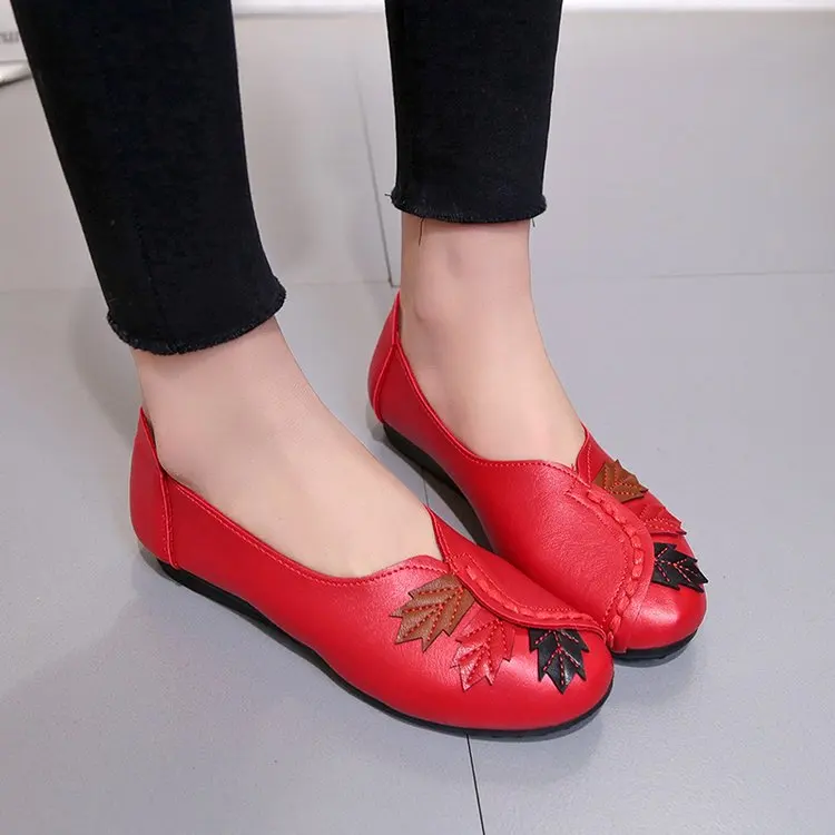 18 Soft Women Shoes Flats Moccasins Slip on Loafers Genuine Leather Ballet Shoes Fashion Casual Ladies Shoes Footwear E003 15 18 Soft Women Shoes Flats Moccasins Slip on Loafers Genuine Leather Ballet Shoes Fashion Casual Ladies Shoes Footwear E003 15