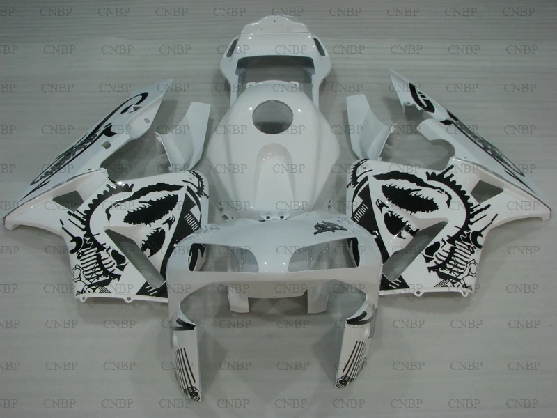 

for Honda CBR600RR 05 Fairing Kits CBR 600 RR 2005 - 2006 White Black Plastic Fairings for Honda CBR600RR 06 Fairing Kits