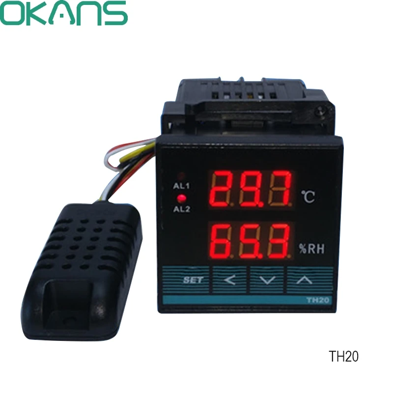 2 Display Intelligent Digital Temperature and Humidity Controller TH20