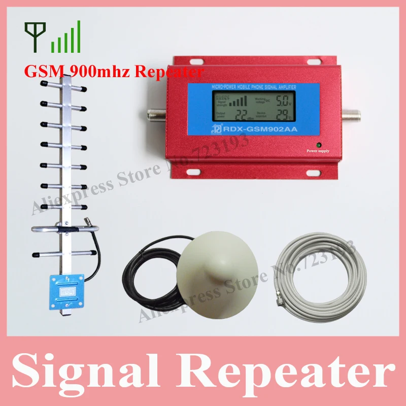 LCD Display GSM 2g Signal Repeater Cell phone GSM 900mhz Signal Booster 2g 900mhz gsm Mobile