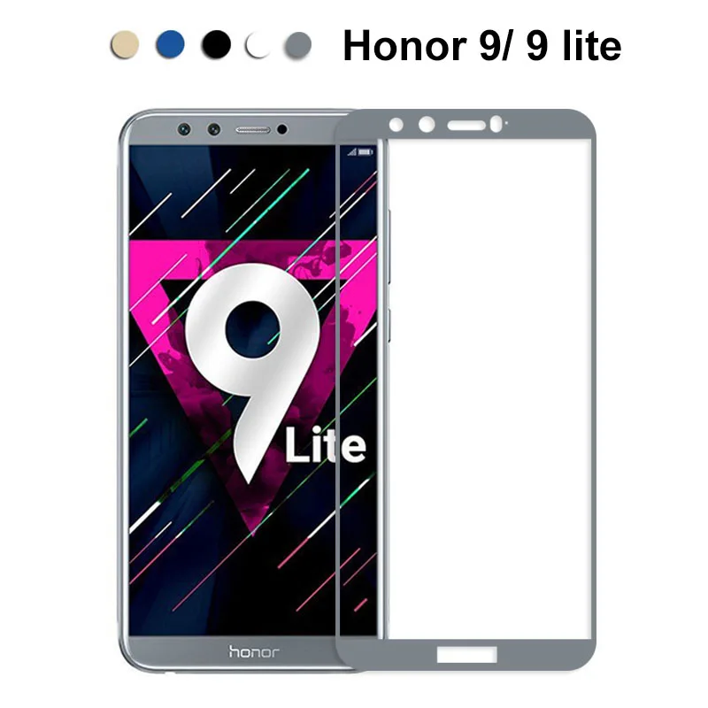 Чехол для huawei honor 9 lite стекло экранная пленка на light life honor9 закаленное защитное