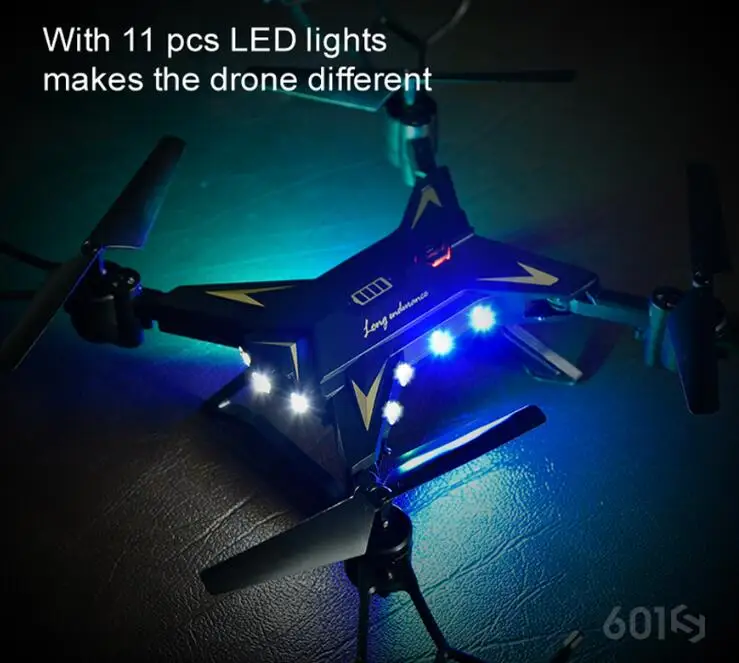 Оригинальный Модернизированный MJDTOYS JD601S RC селфи Дрон вертолет Квадрокоптер с HD