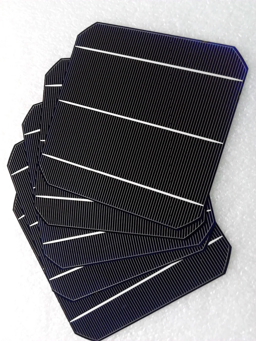 100pcs 20.4% efficiency 6x6 Monocrystalline solar cells-in 