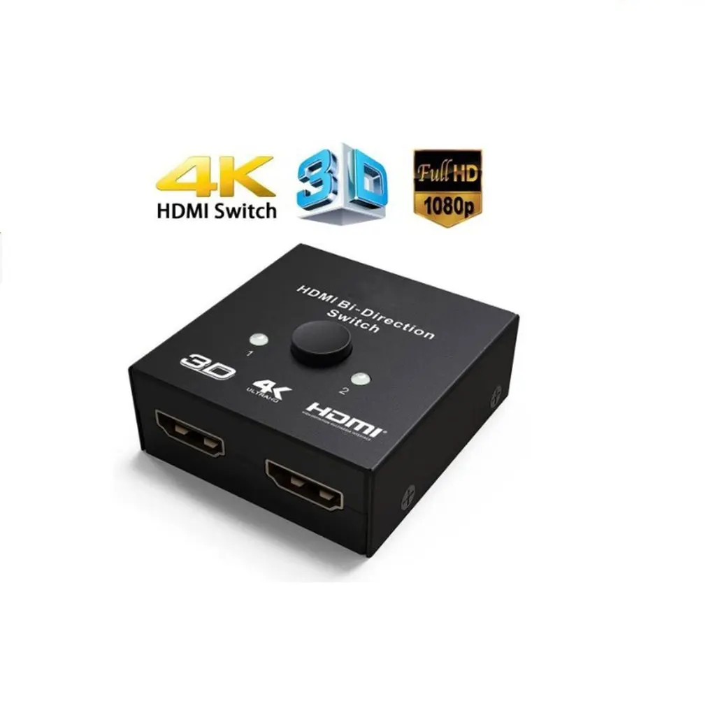 Мини-Коммутатор HDMI 4K HD1080P 2,0 переключатель порта HDMI концентратор HDCP 3D HDMI сплиттер с Full Ultra HD