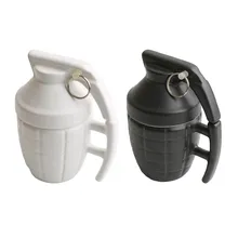 3D Stereo Glas Tassen mit deckel Personalisierte Granaten Tassen Ceramic Coffee Tassen Weiß und Schwarz