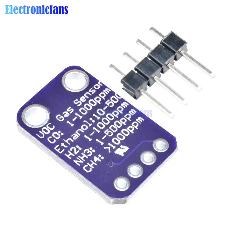 Mathene Module 【KAMDSS015】DC 5V Analog MICS-5524 Carbon Monoxide Hydrogen Methane ...