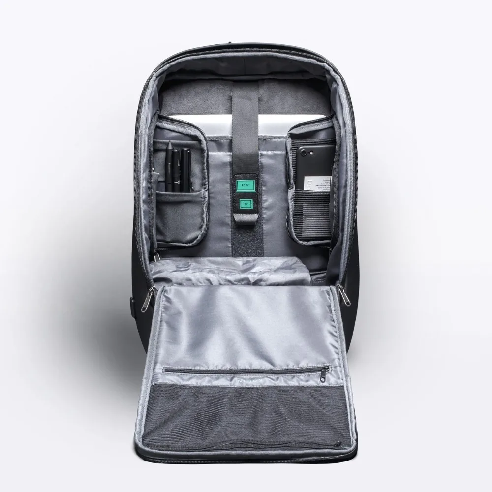 FlexPack Pro Универсальный гибкий Противоугонный Рюкзак 15 6 дюймов Сумка для ноутбука