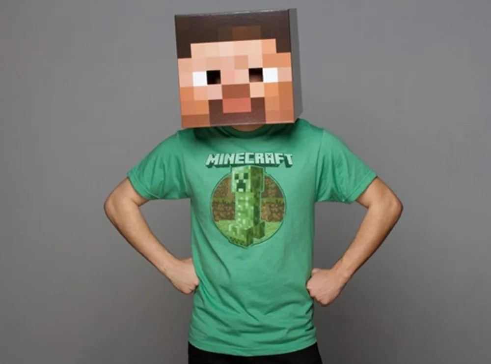 аватарки для майнкрафта. квадратные человечки. голова скина. мультяшные квадратные лица. Minecraft стив.