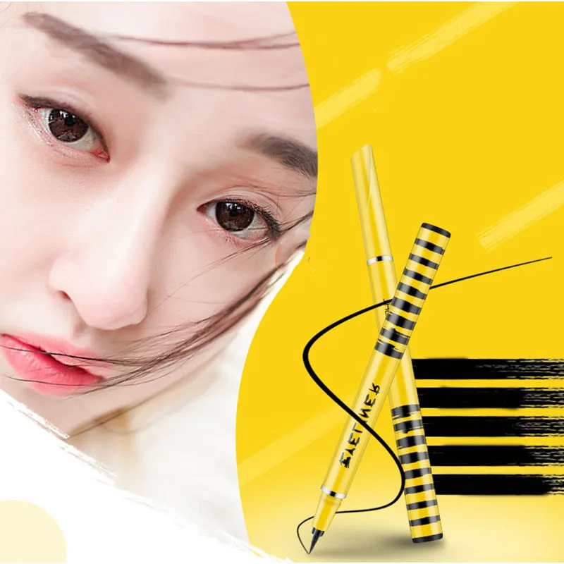

Liquid soft eyeliner for beginners non-speed dry cool black smooth durable waterproof sweat-proof not blooming