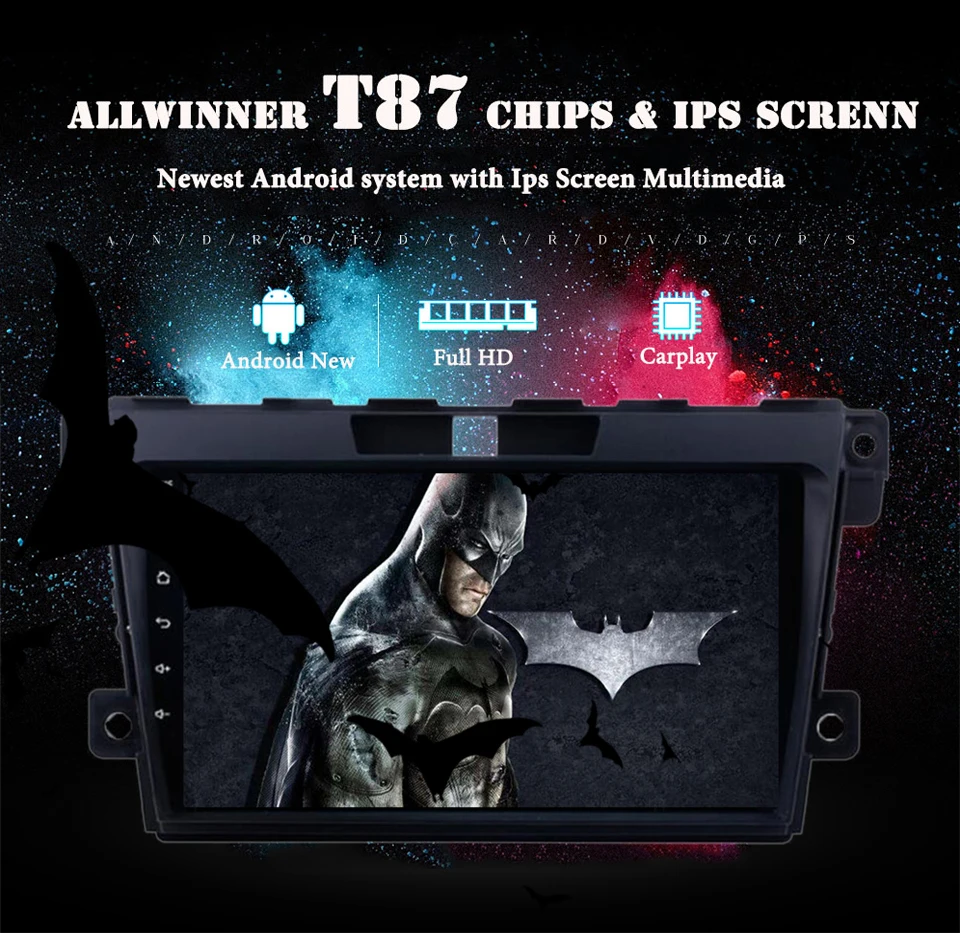 Clearance Android 9.1 octa core car dvd player for Mazda CX-7 CX 7 CX7 2008-2013 ips touch screen head units tape recorder radio 3