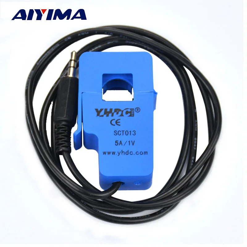 AIYIMA 1pcs 5A SCT-013-005 Non-invasive AC Current Sensor Split Core Current Transformer цена AIYIMA 1pcs 5A SCT-013-005 Non-invasive AC Current Sensor Split Core Current Transformer цены онлайн