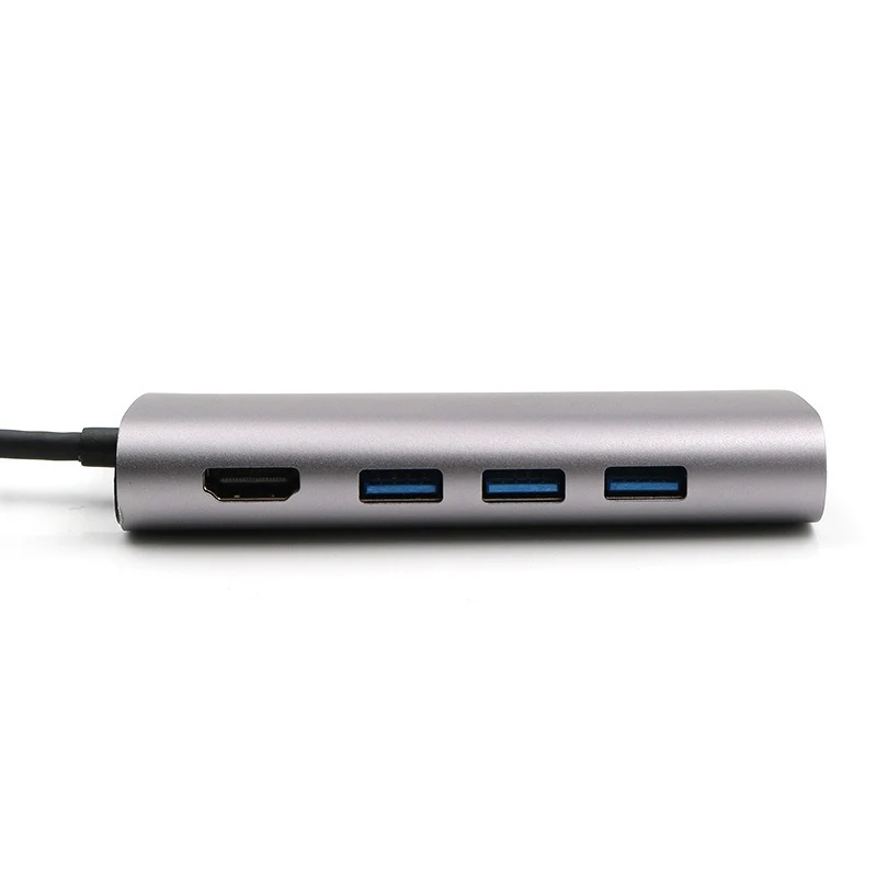 USB концентратор 8 в 1 4K HDMI VGA RJ45 Gigabit Ethernet SD/TF PD|Кабели VGA| |