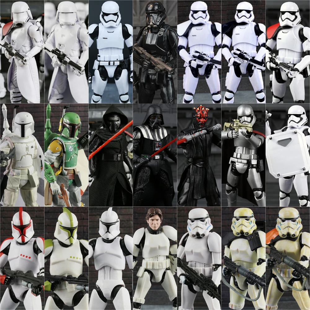 Черная серия Дарт Маул Вейдер Deathtrooper имперская армия Клон солдат игрушечная