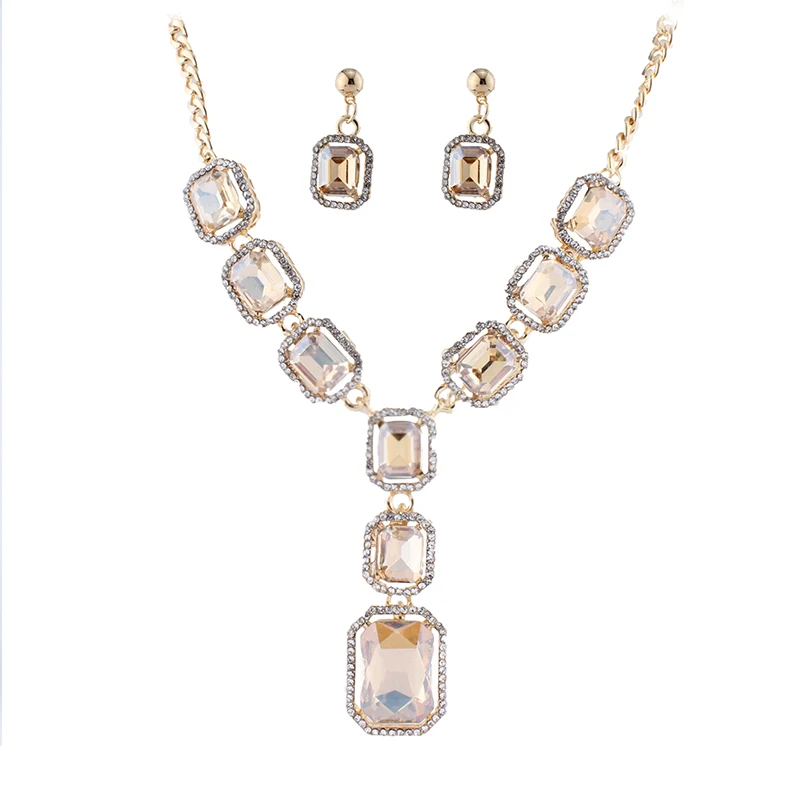 Свадебные украшения jiayijiaduo ювелирные изделия для вечеринки parure bijoux femme