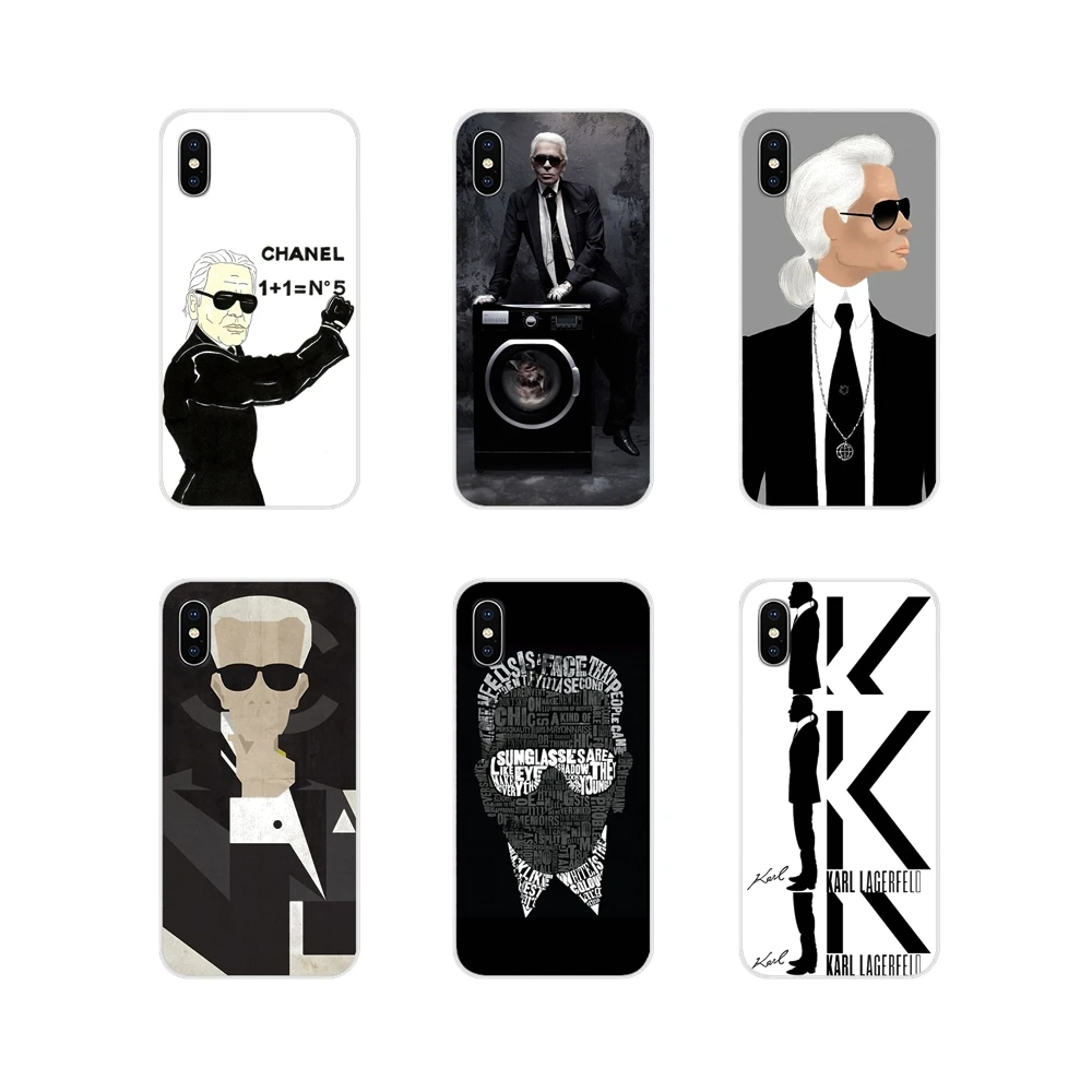 

Silicone Skin Cover For Xiaomi Redmi Note 6A MI8 Pro S2 A2 Lite Se MIx 1 Max 2 3 For Oneplus 3 6T Moda Karl Lagerfeld verde duro