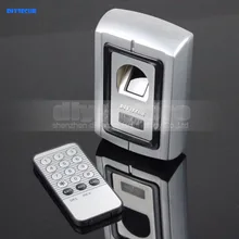 Diysecur пульт дистанционного управления отпечатков пальцев 125 кГц RFID считыватель ID карт два в одном Дверной Замок Контроллер доступа комплект F007EM