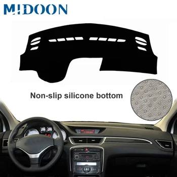 

MIDOON For Peugeot 308 T7 2008-2013 Car Styling Covers Dashmat Dash Mat Sun Shade Dashboard Cover Carpet 2009 2010 2011 2012