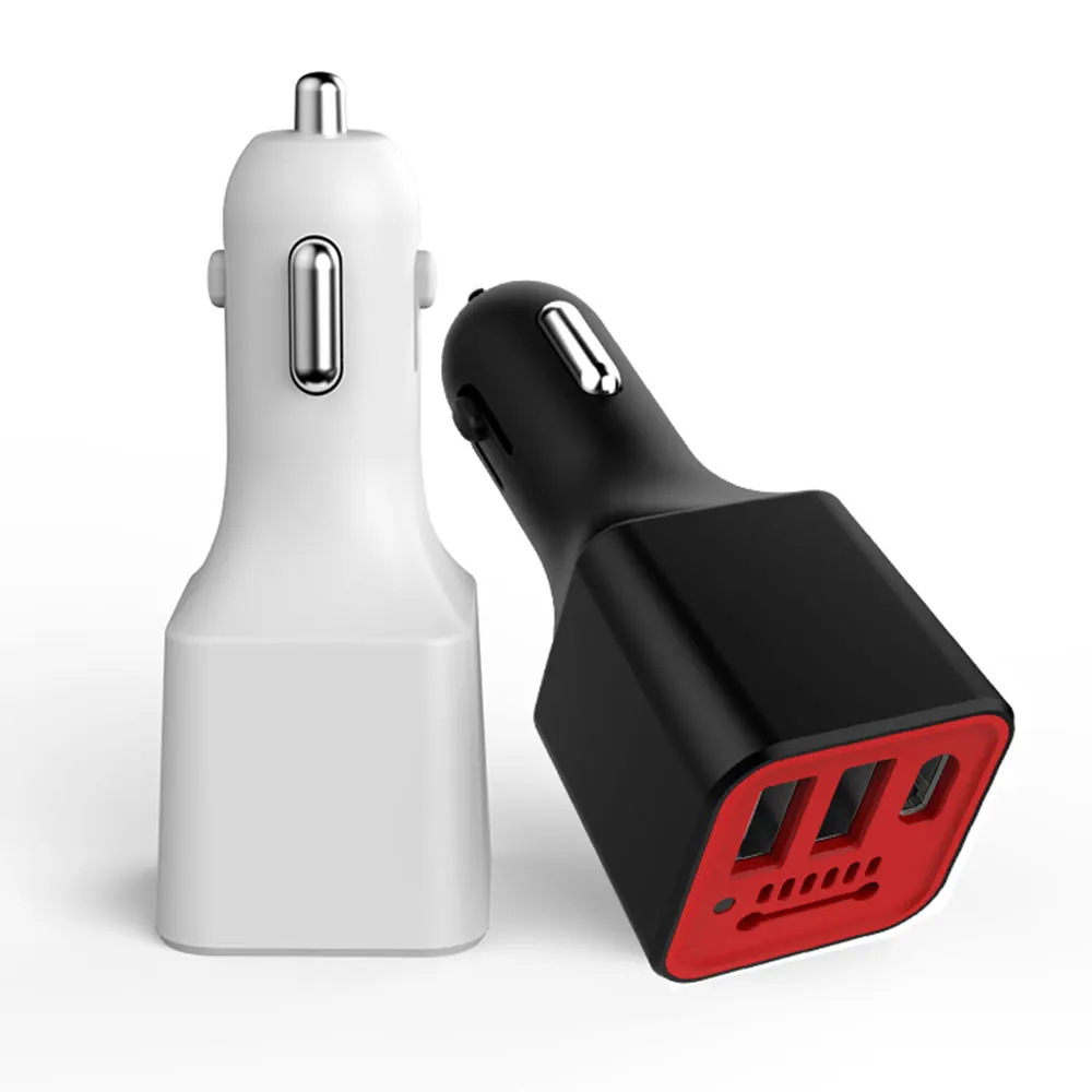 Vehemo Dual usb type-C автомобильный очиститель воздуха зарядное устройство Портативный usb-разъем для автомобиля автомобиль телефон автомобильные аксессуары